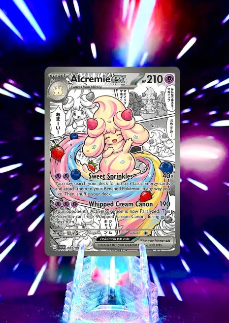 Anime Comic Style Set 2 | Pokemon Fan Art Trading Card
