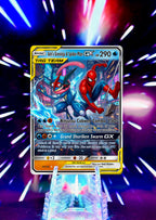 Marvel Universe & Pokemon Tag Team Custom Fan Art Card | Handmade Superhero Trading Card Gift