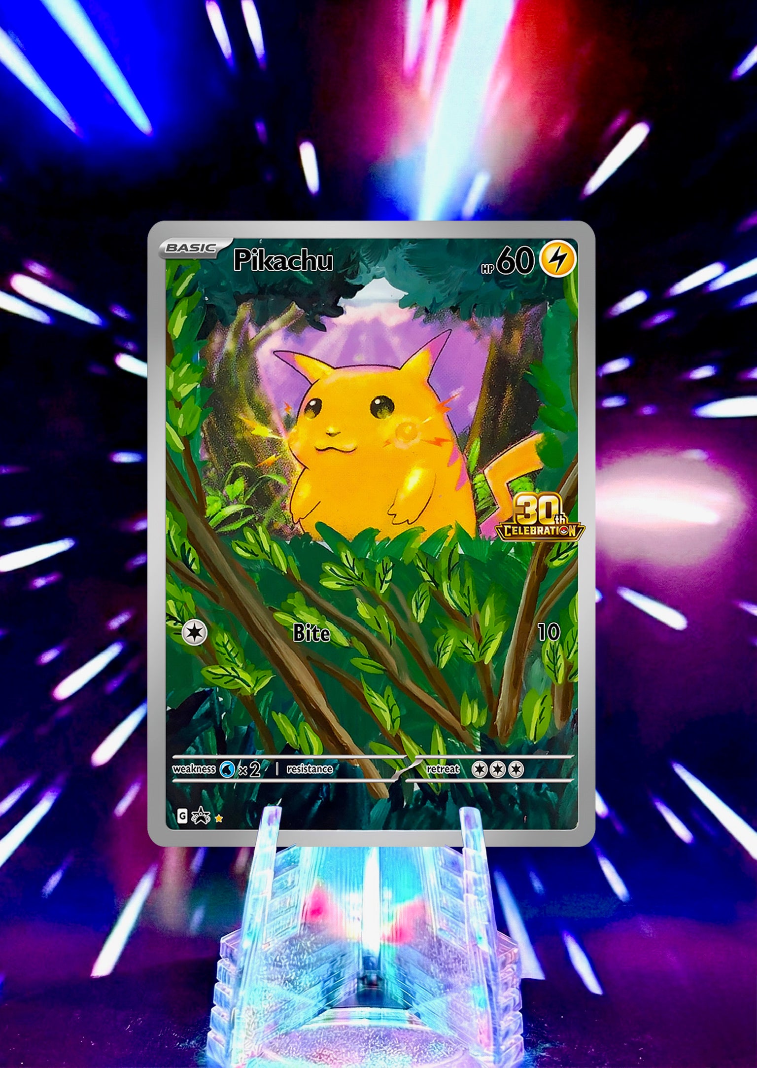Pikachu Fan Art Trading Cards | 30th Anniversary Full Art Collection