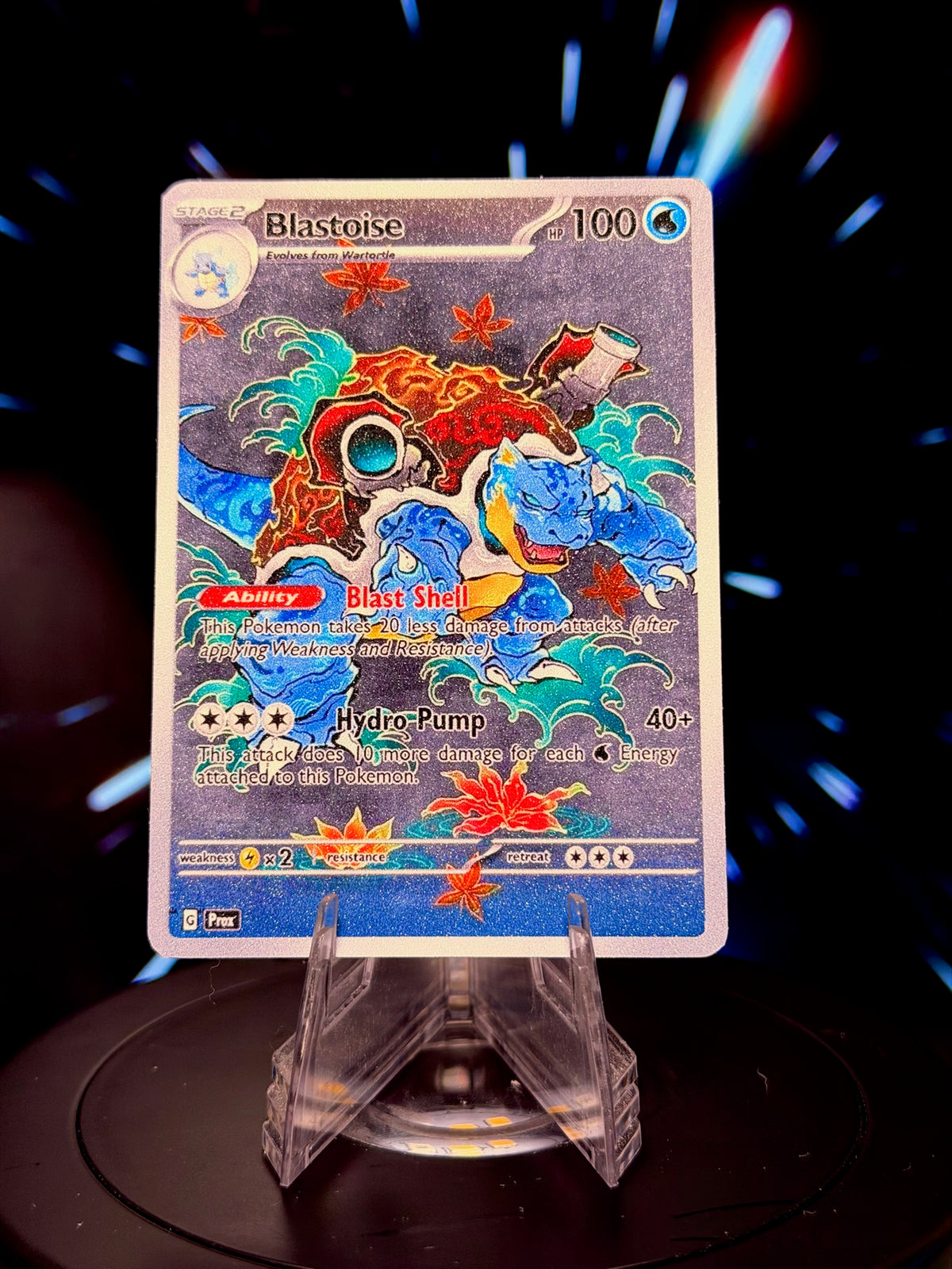 Japanese Style Pokemon Fan Art Trading Card