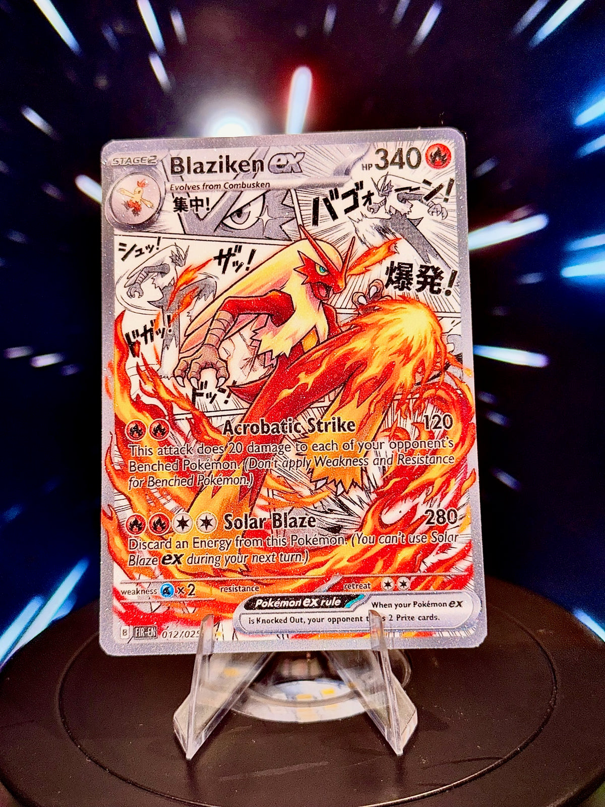 Anime Comic Style Generations 1-5 Pokemon Fan Art Trading Card