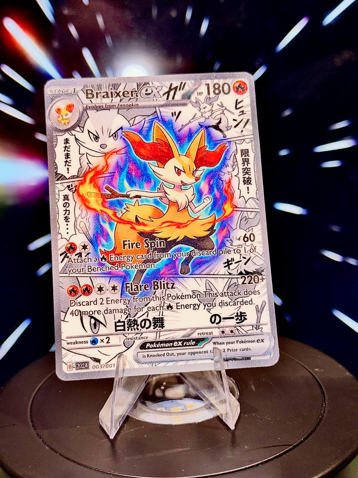 Anime Comic Style Generations 6-10 | Pokemon Fan Art Trading Card
