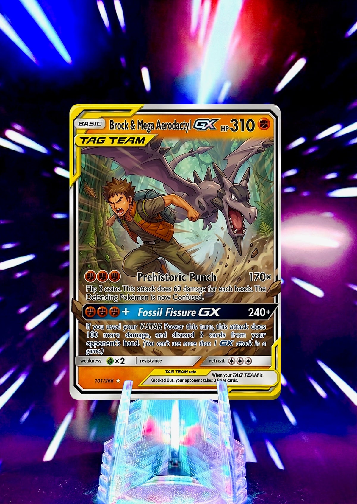 Custom Gym Leader and Pokémon Fan Art Trading Card - Red, Brock, Giovanni, Misty and More!