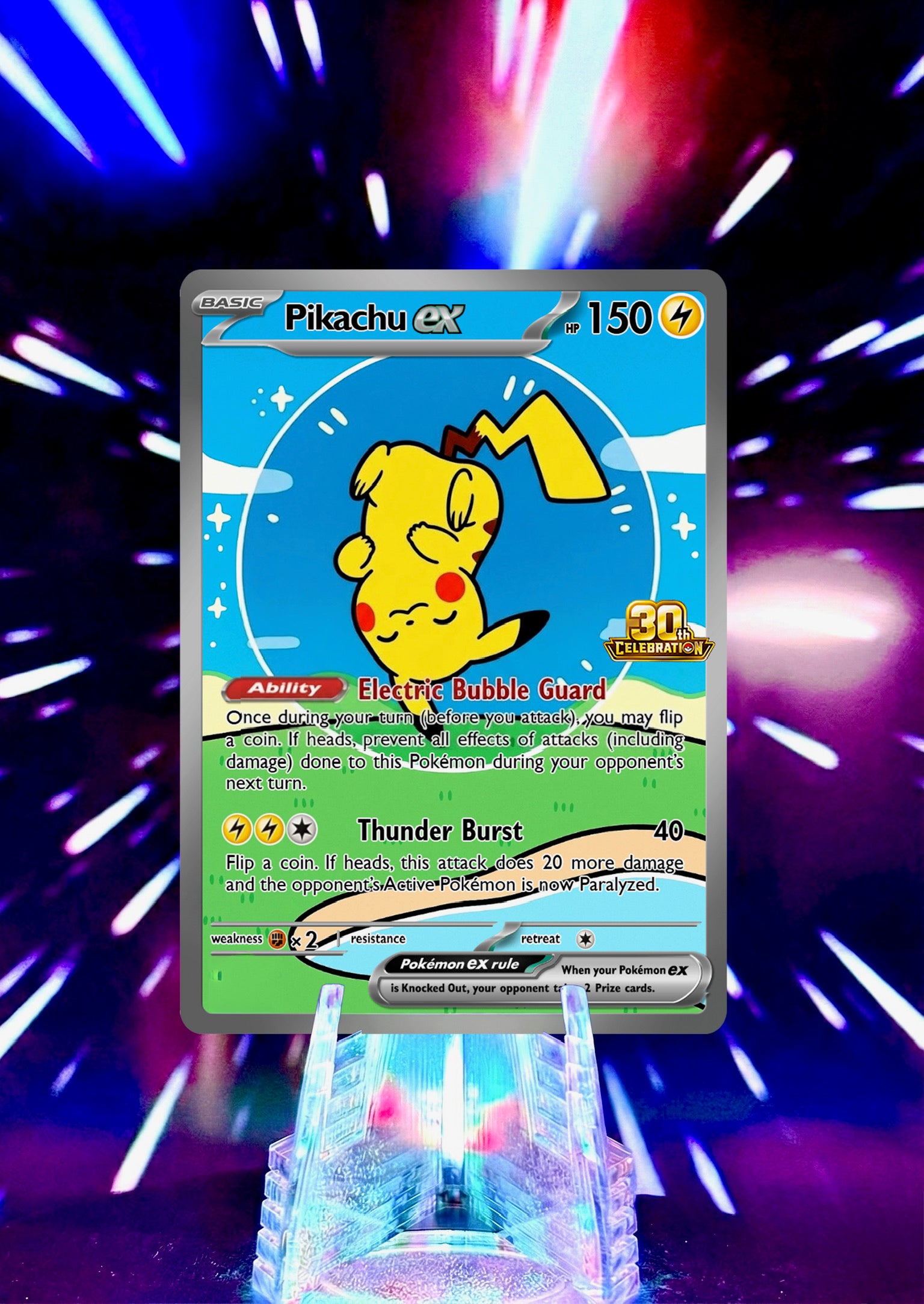 Pikachu Fan Art Trading Cards | 30th Anniversary Full Art Collection