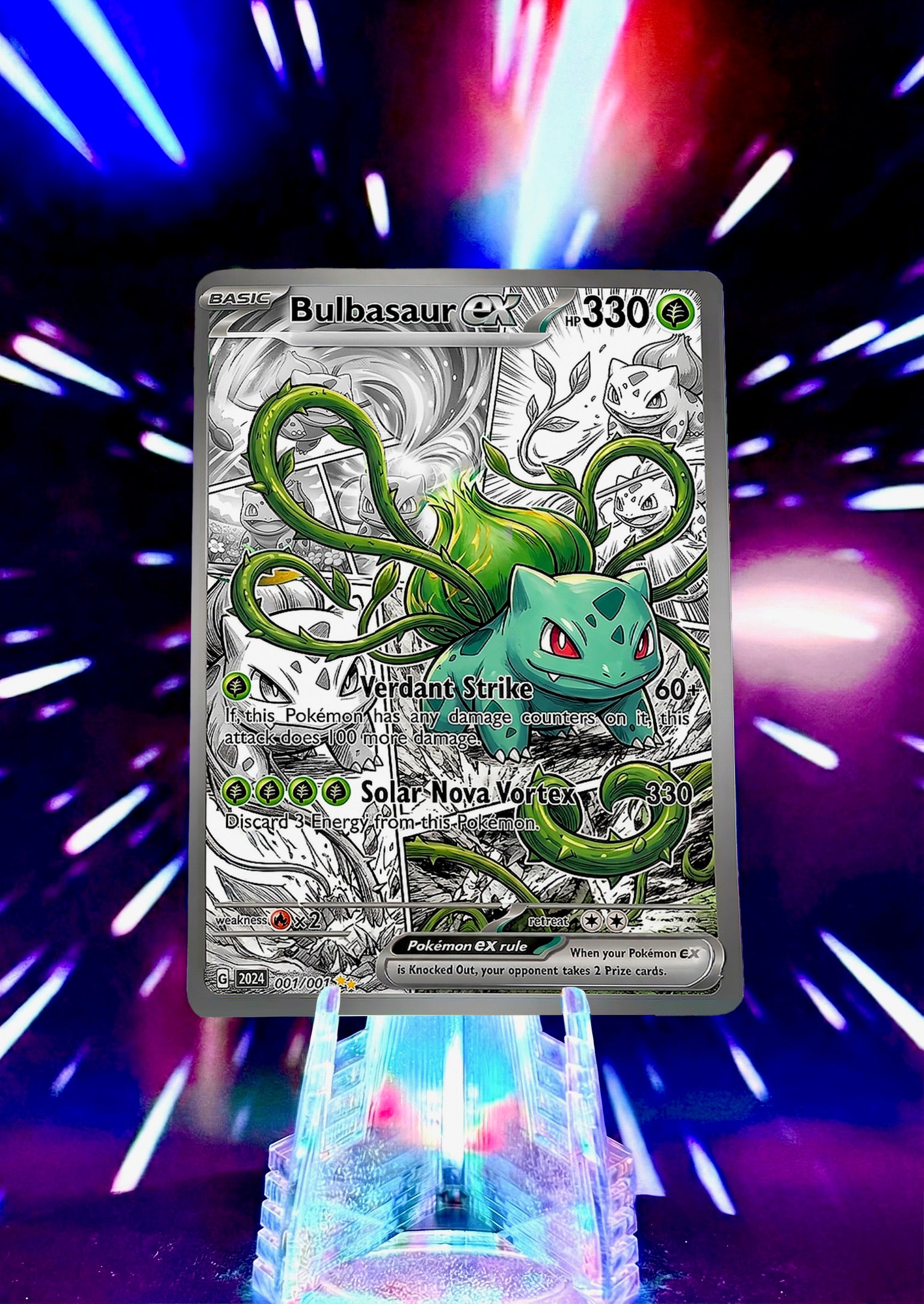 Anime Comic Style | Pokemon Fan Art Trading Card