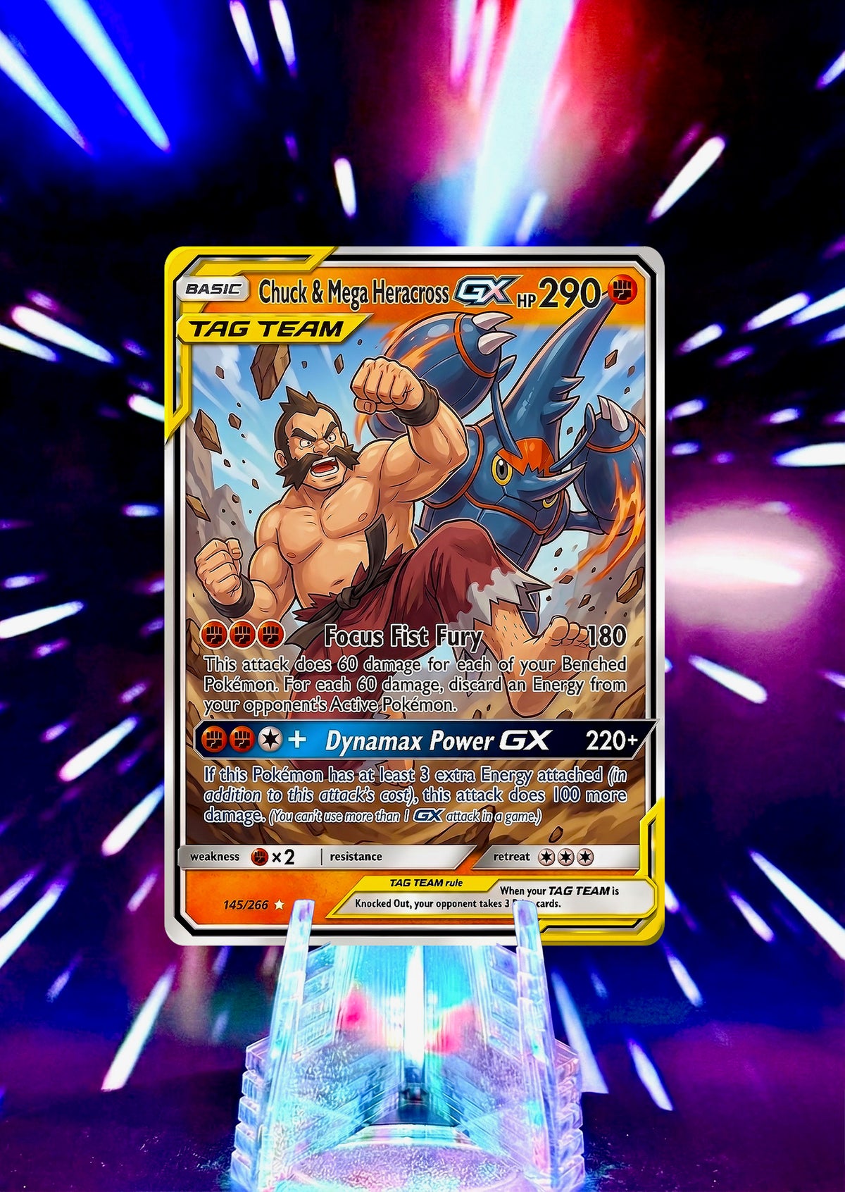 Custom Gym Leader and Pokémon Fan Art Trading Card - Red, Brock, Giovanni, Misty and More!