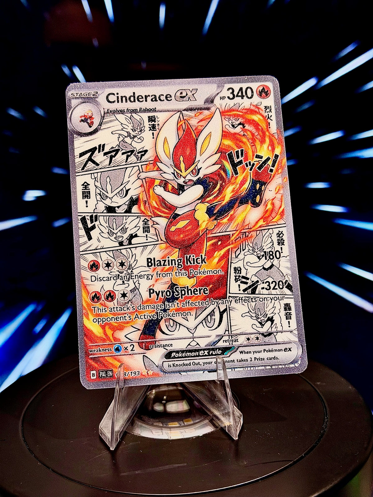 Anime Comic Style Generations 6-10 | Pokemon Fan Art Trading Card