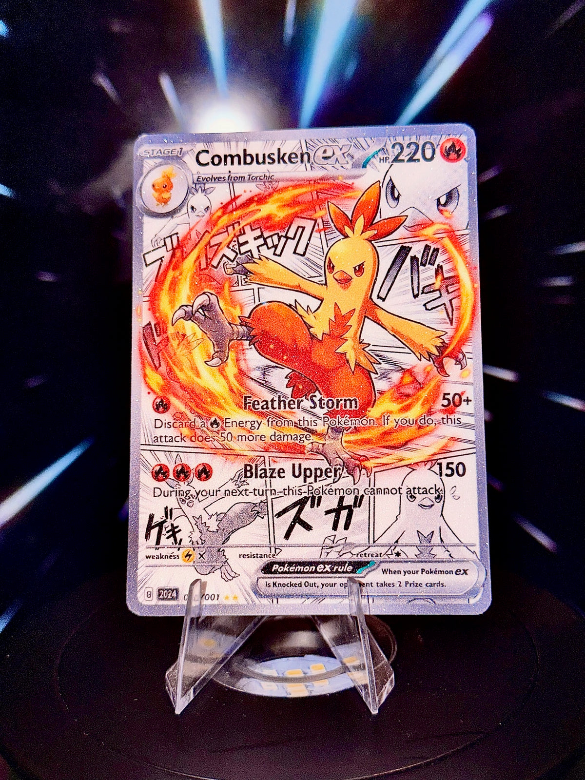 Anime Comic Style Generations 1-5 Pokemon Fan Art Trading Card