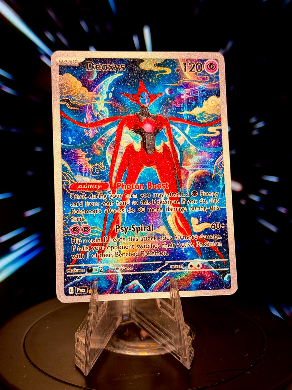 Japanese Style Pokemon Fan Art Trading Card