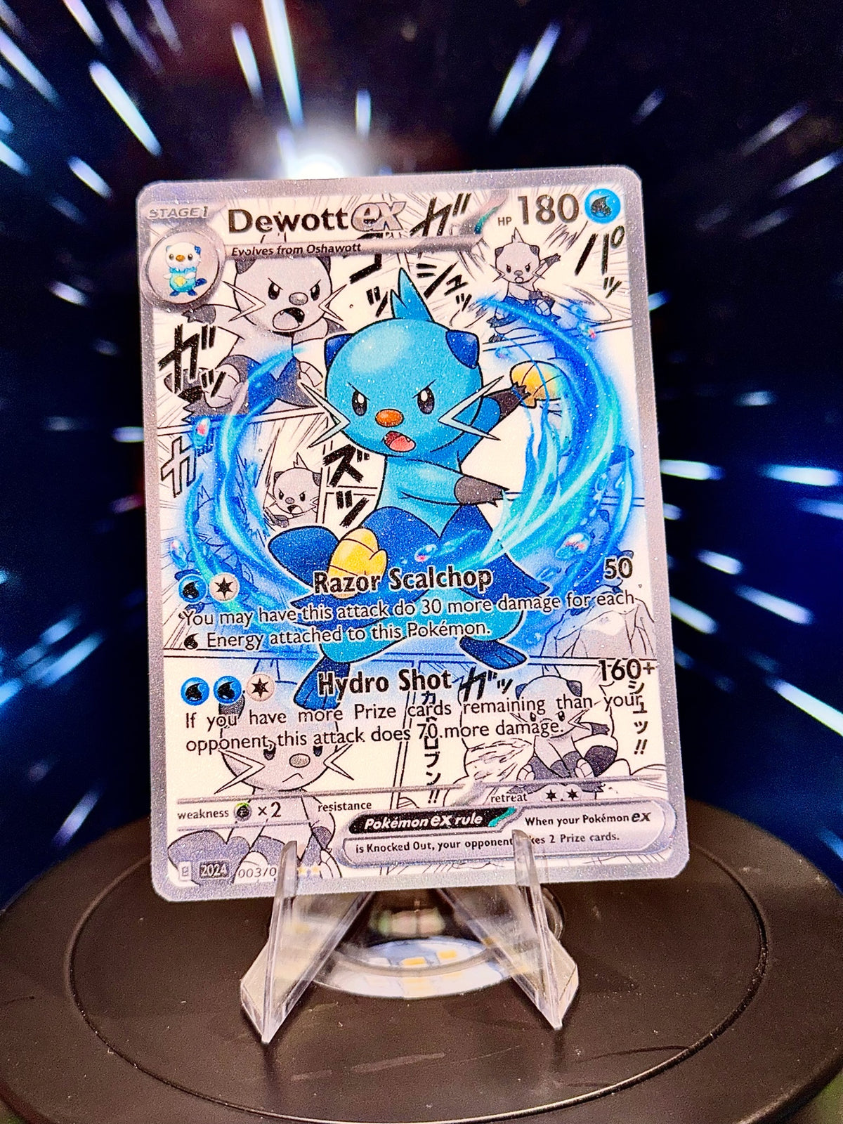 Anime Comic Style Generations 1-5 Pokemon Fan Art Trading Card