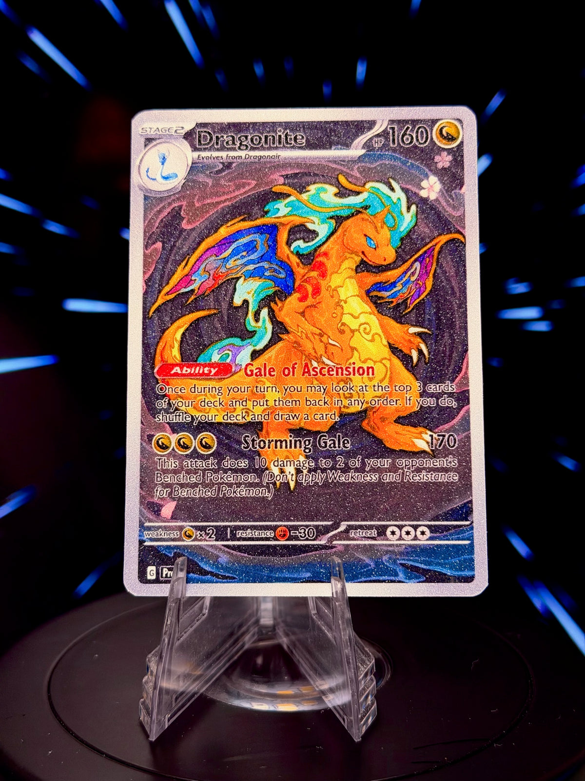 Japanese Style Pokemon Fan Art Trading Card