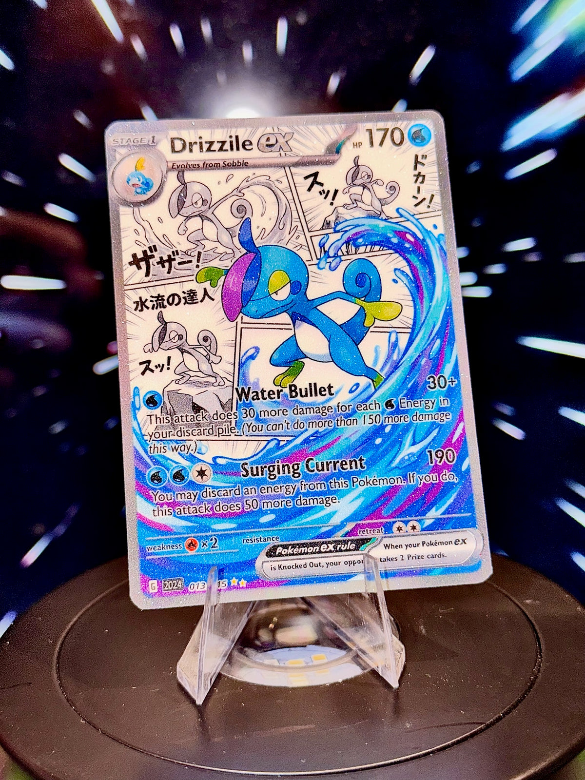 Anime Comic Style Generations 6-10 | Pokemon Fan Art Trading Card