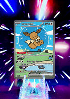 Bubble Eeveelution Pokémon Fan Art Trading Card