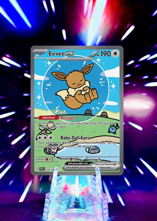 Bubble Eeveelution Pokémon Fan Art Trading Card