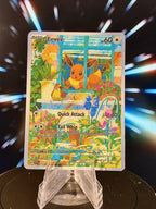 Window Eeveelution Pokemon Fan Art Trading Card