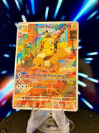 Detective Pikachu and Eeveelution Pokemon Fan Art Trading Card