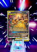 Disney Princess Fan Art Custom Pokemon Card Handmade Fairytale Anime Gift