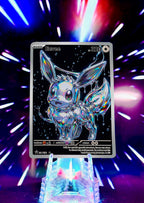 Liquid Chrome Eeveelution | Fan Art Trading Card