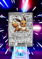 Comic Anime Style Eevelutions | Pokemon Fan Art Trading Cards