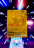 Golden Eeveelution Fan Art Trading Card