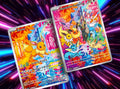Eevee & Eeveelution Connecting Seasonal Forest Set | Custom Pokémon Fan Art Card