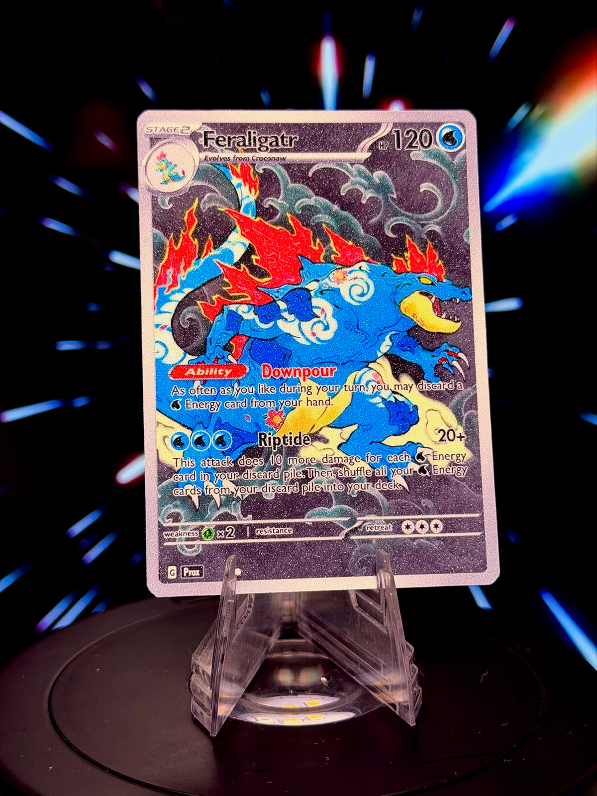 Japanese Style Pokemon Fan Art Trading Card