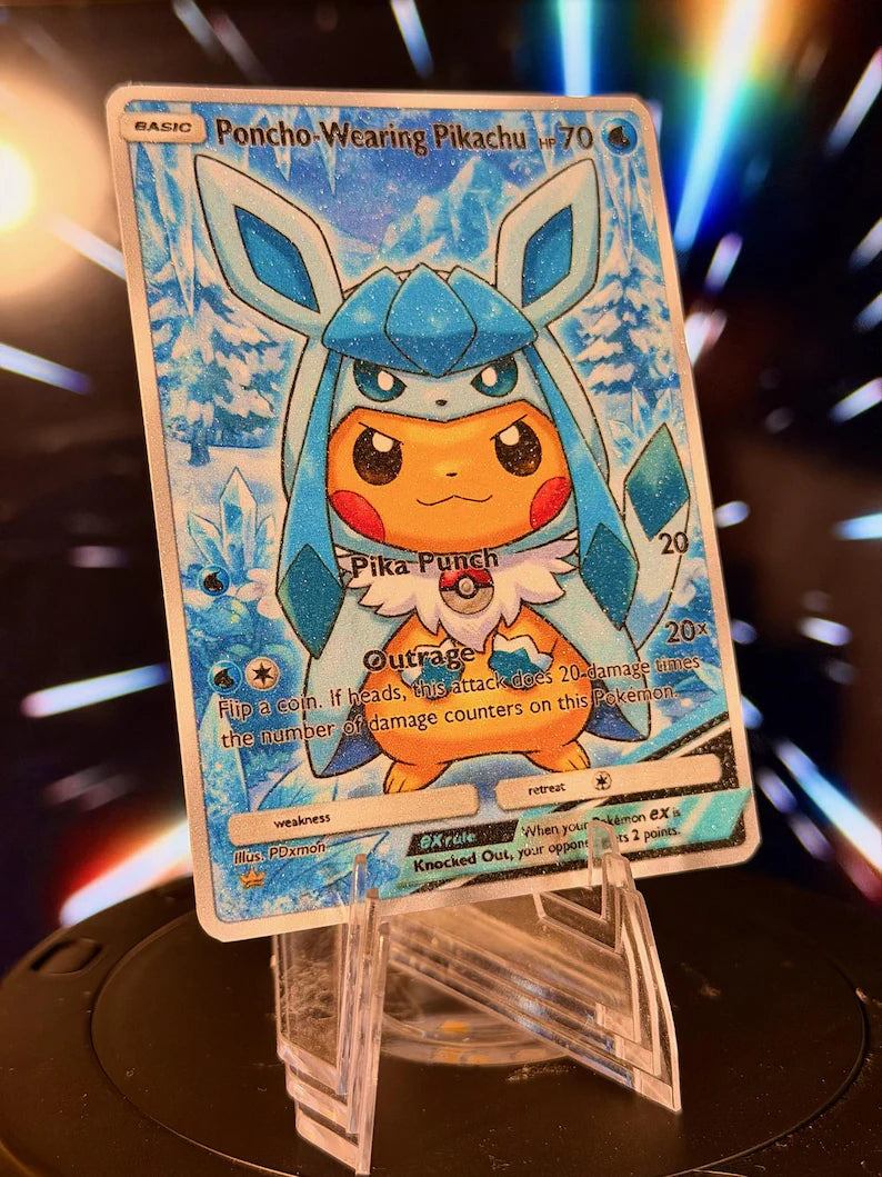 Poncho-Wearing Pikachu