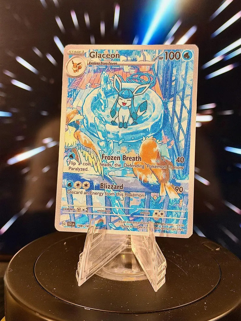 Pool Eeveelution Pokemon Fan Art Trading Card