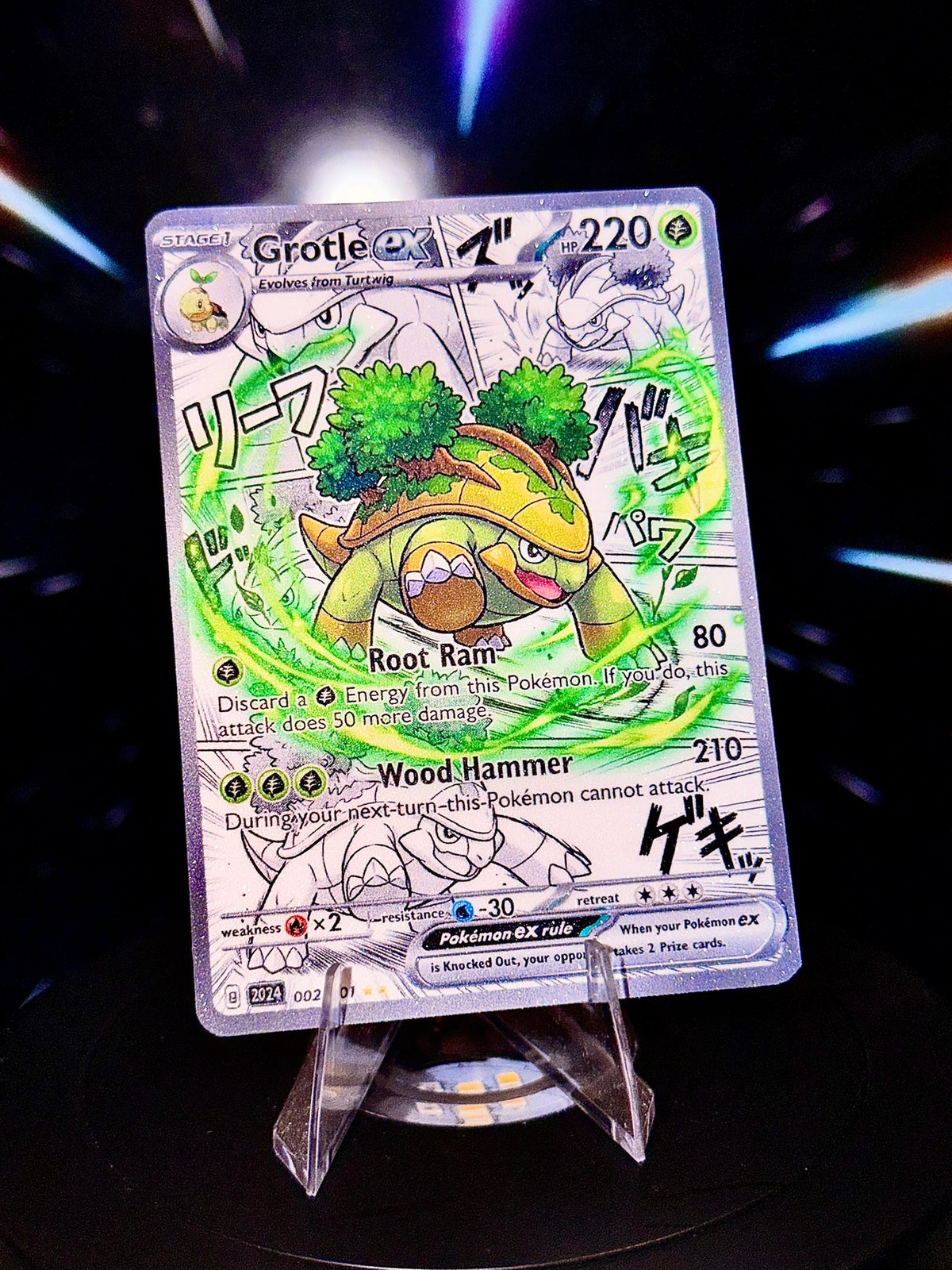Anime Comic Style Generations 1-5 Pokemon Fan Art Trading Card