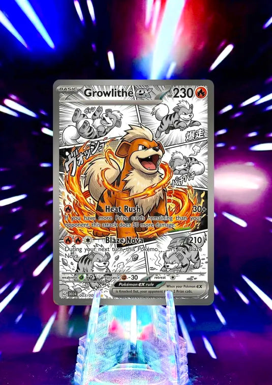 Anime Comic Style | Pokemon Fan Art Trading Card