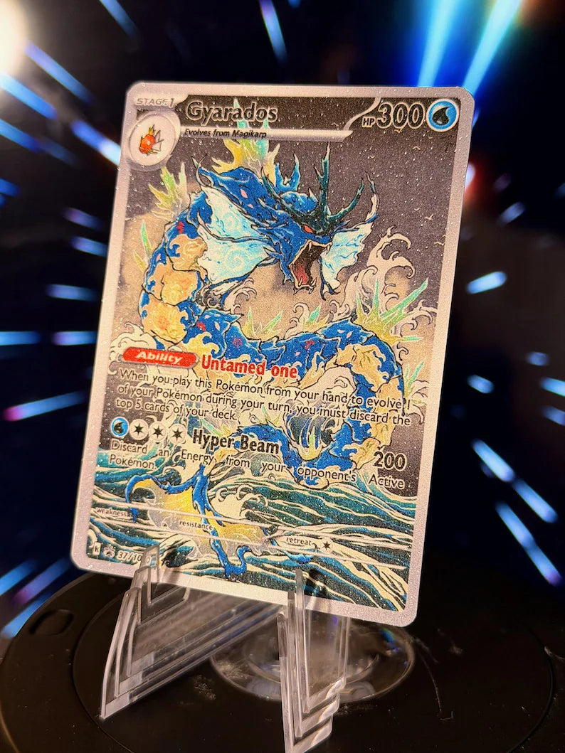 Japanese Style Pokemon Fan Art Trading Card