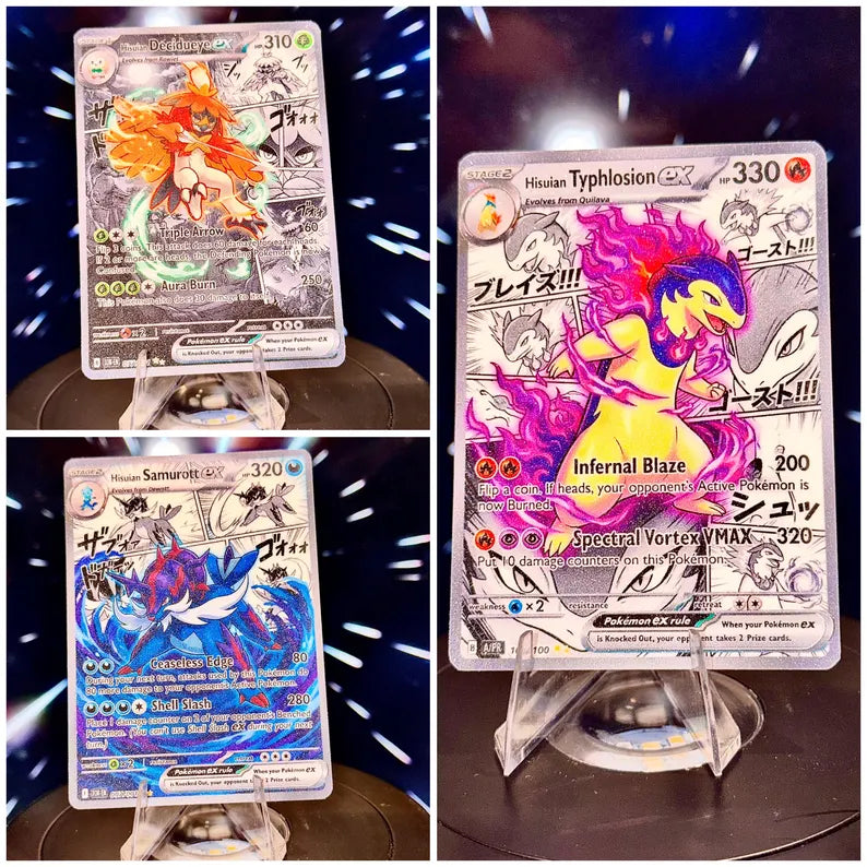 Anime Comic Style Generations 6-10 | Pokemon Fan Art Trading Card