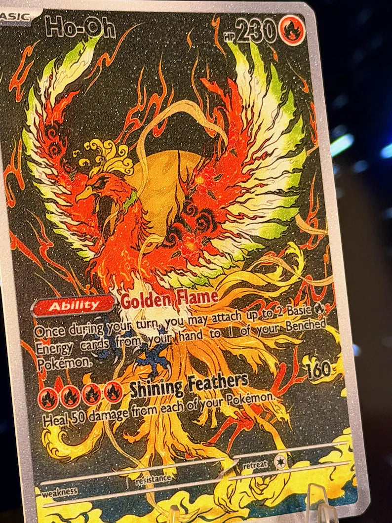 Japanese Style Pokemon Fan Art Trading Card