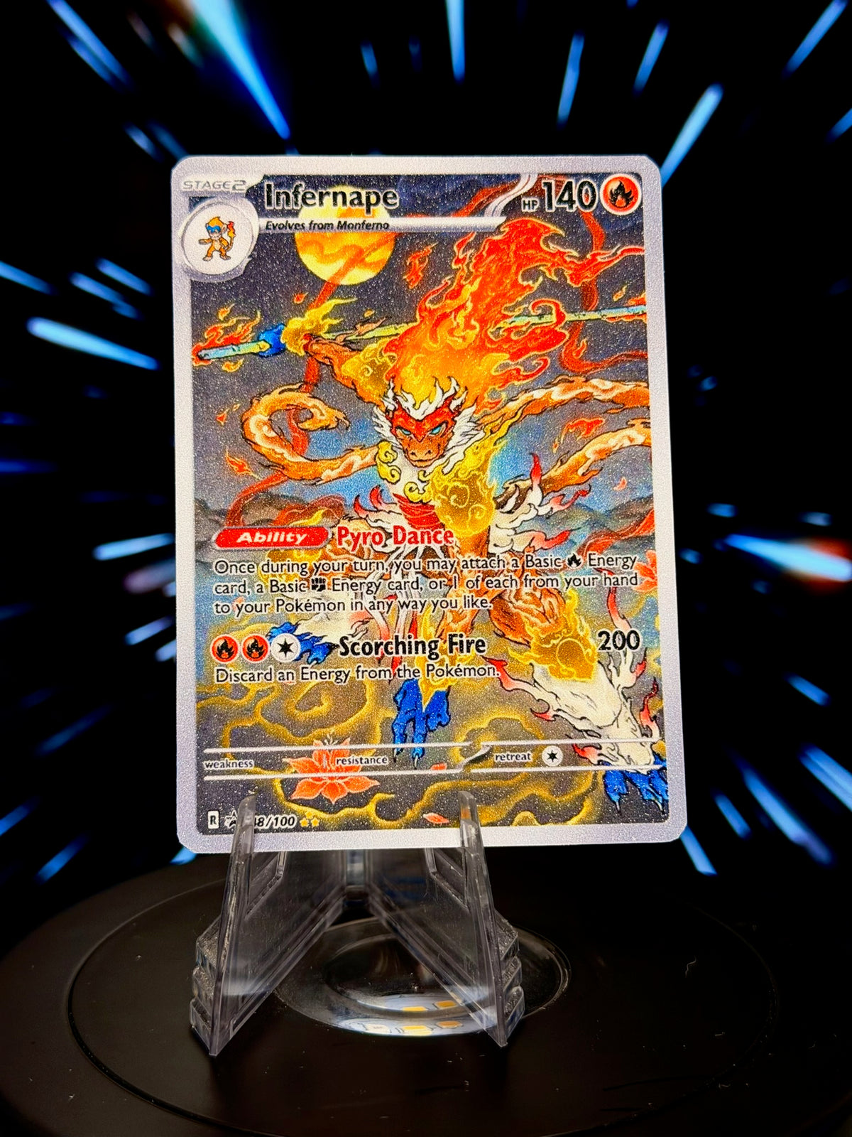 Japanese Style Pokemon Fan Art Trading Card