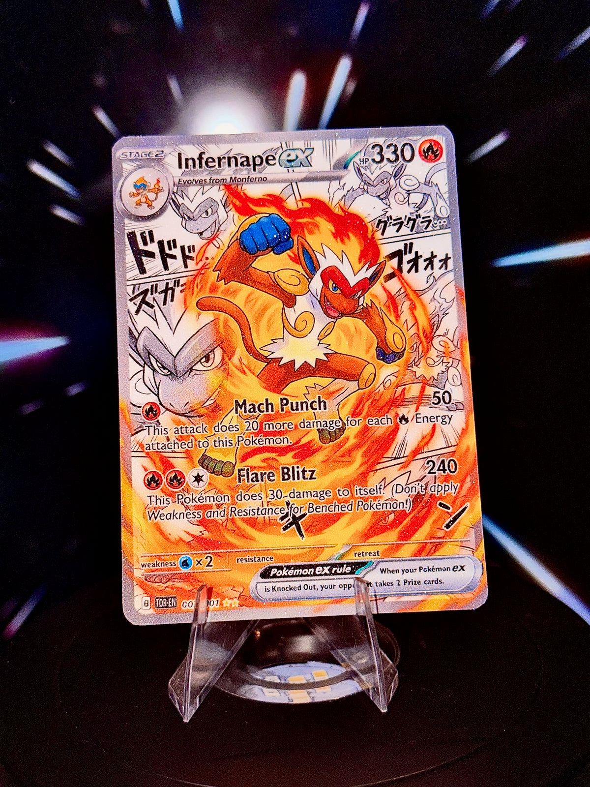 Anime Comic Style Generations 1-5 Pokemon Fan Art Trading Card
