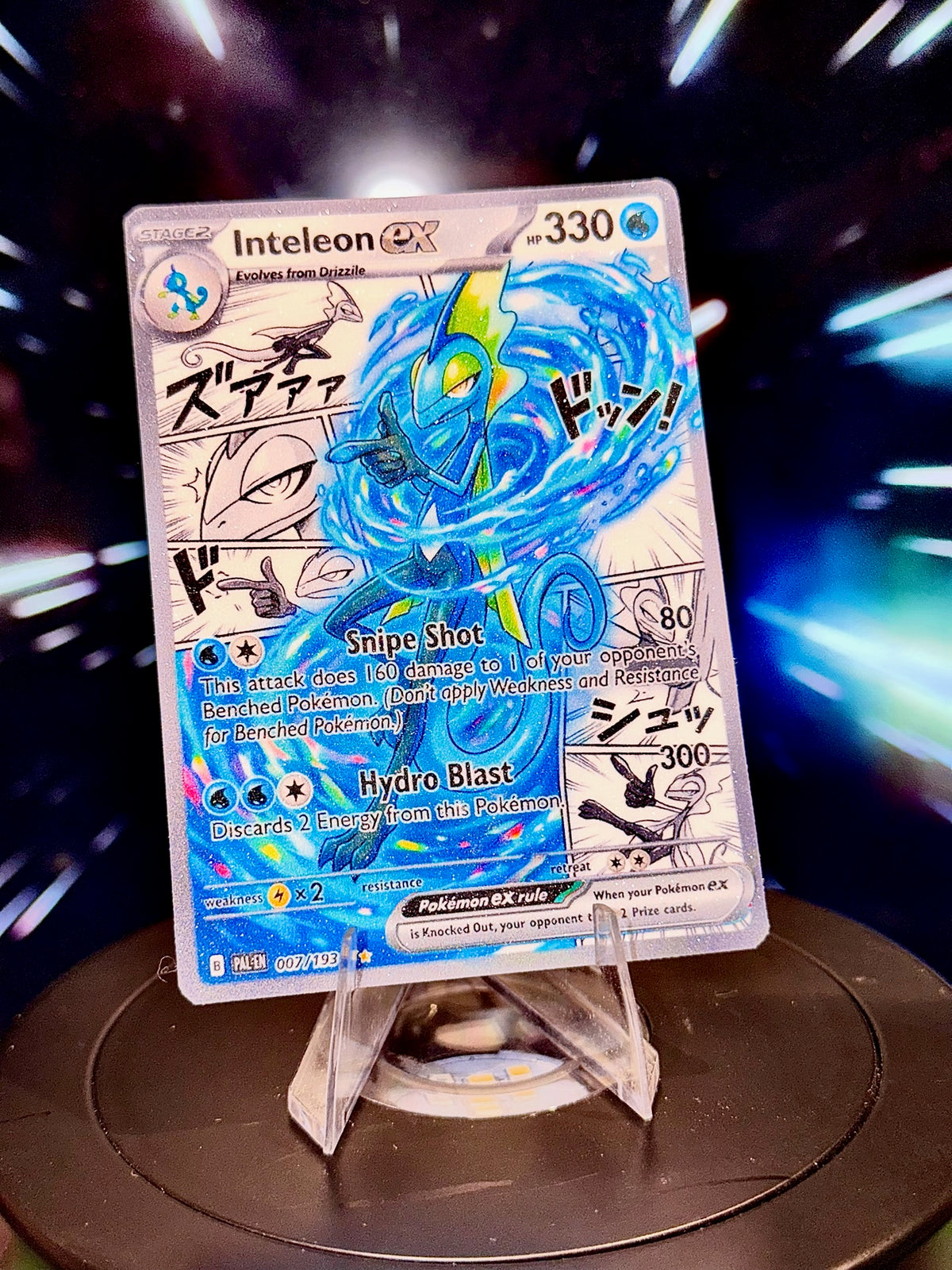 Anime Comic Style Generations 6-10 | Pokemon Fan Art Trading Card