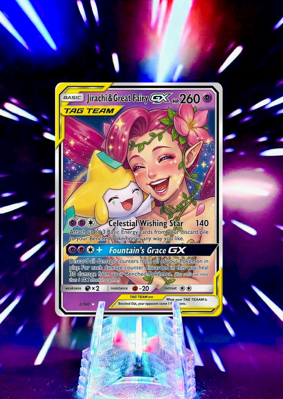 Legend of Zelda: Ocarina of Time & Majora's Mask x Pokémon | Tag Team GX | Custom Fan Art Trading Card