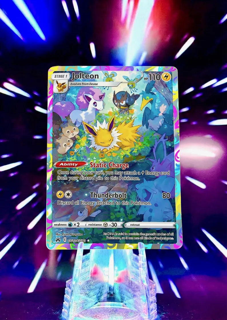 Sleeping Eeveelution | Pokemon Fan Art Trading Card