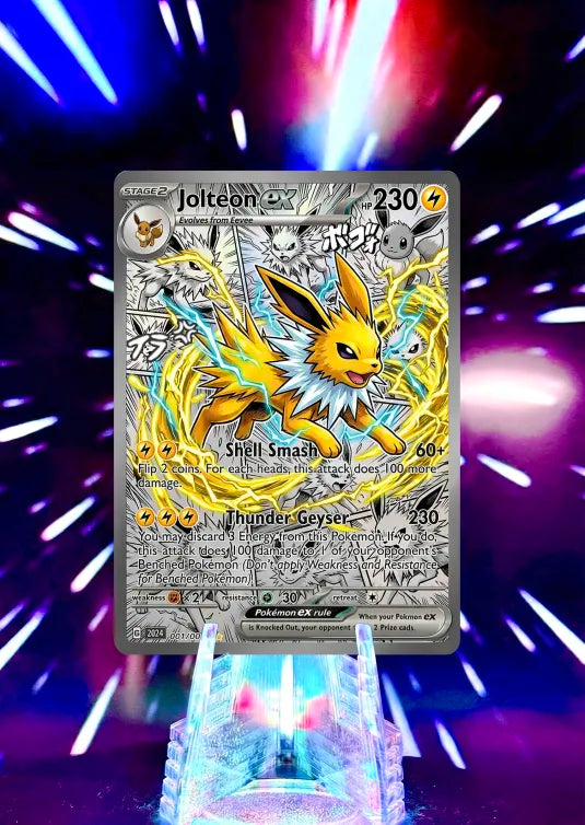 Comic Anime Style Eevelutions | Pokemon Fan Art Trading Cards