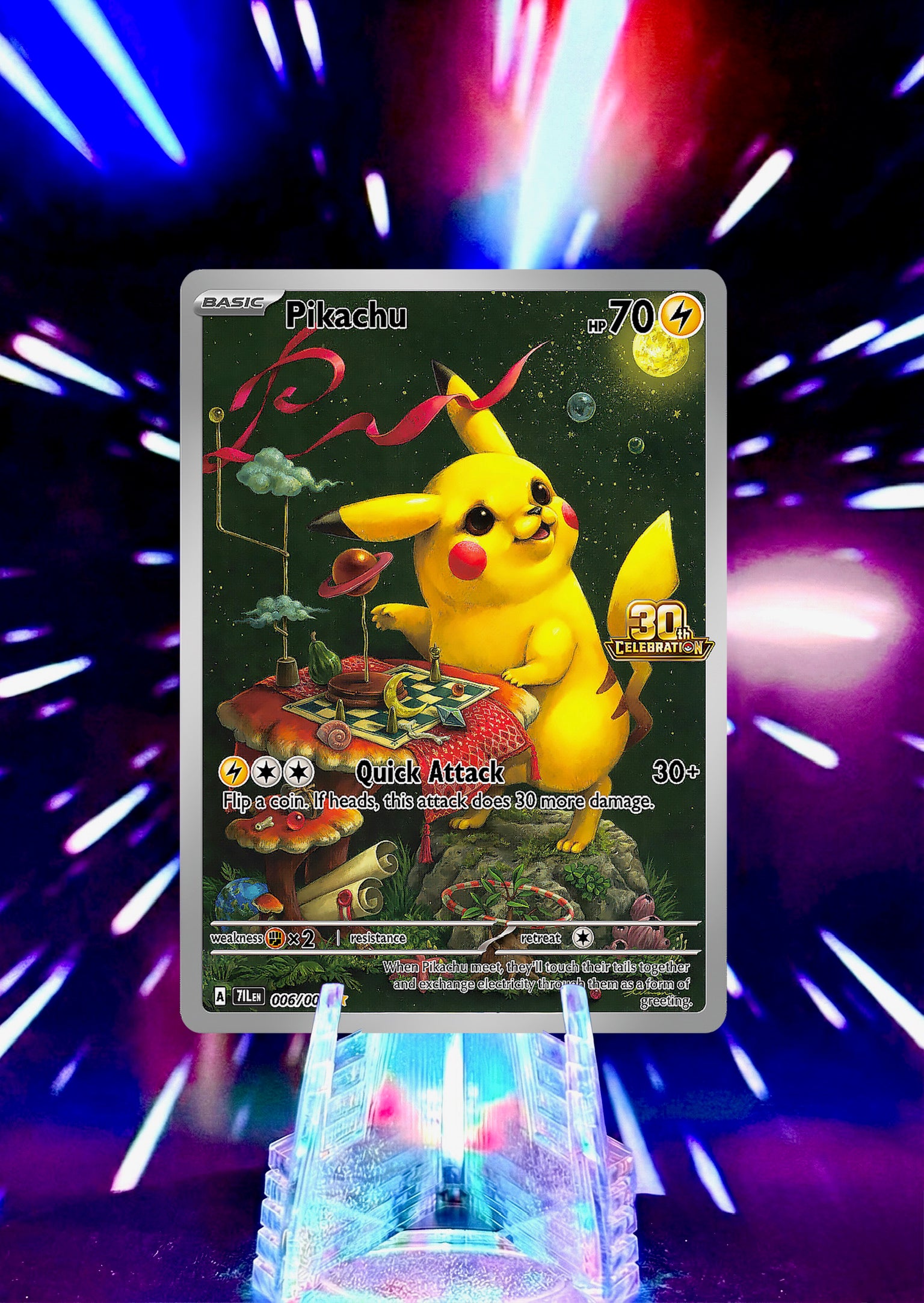 Pikachu Fan Art Trading Cards | 30th Anniversary Full Art Collection