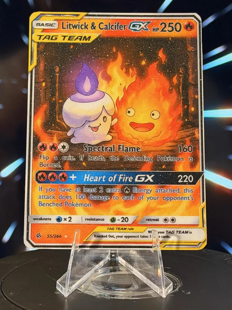 Pokemon & Studio Ghibli | Tag Team GX | Fan Art Trading Card