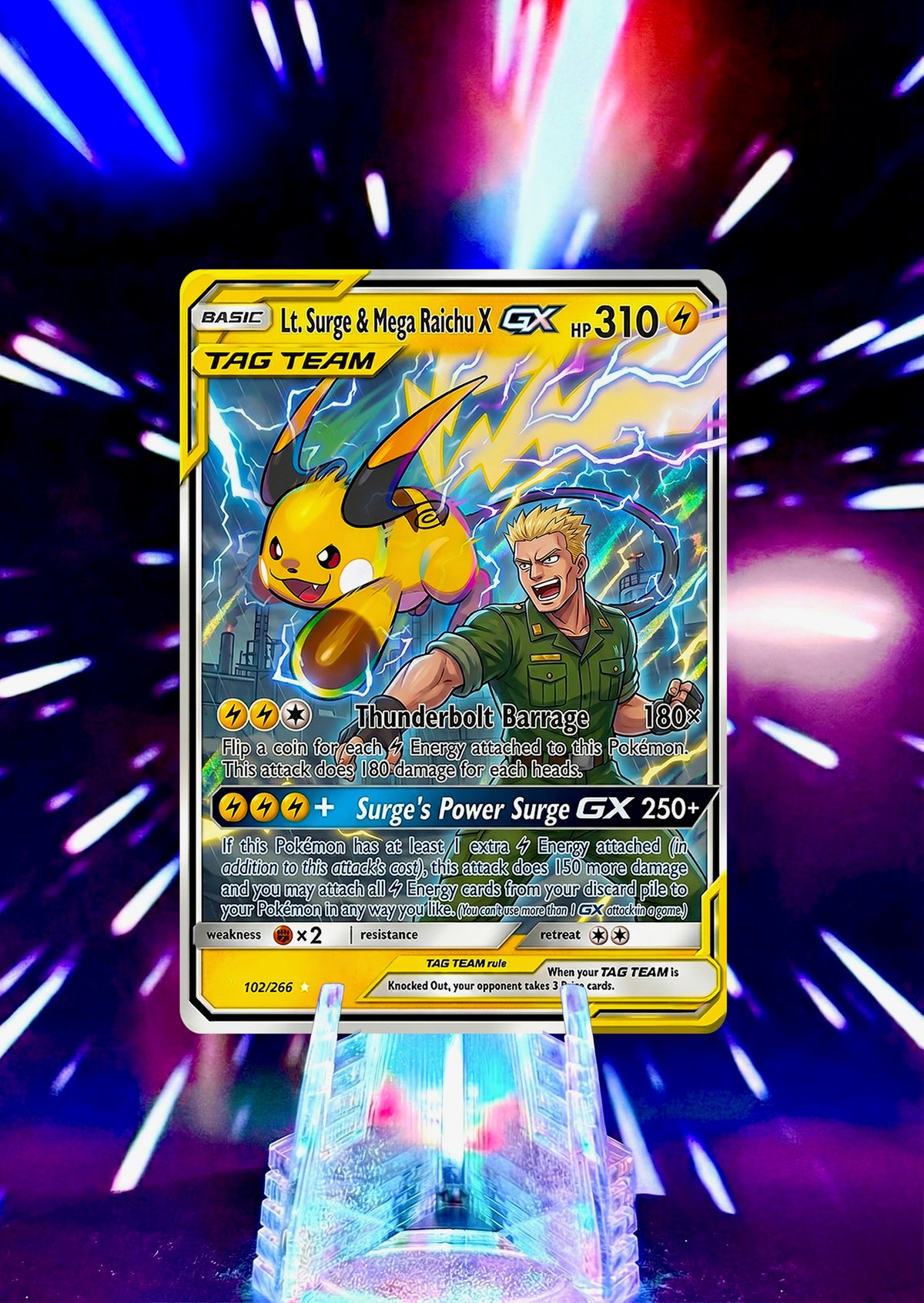 Custom Gym Leader and Pokémon Fan Art Trading Card - Red, Brock, Giovanni, Misty and More!