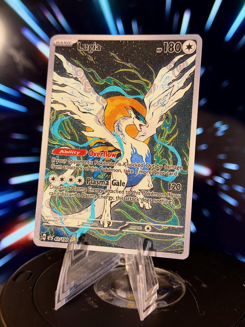Japanese Style Pokemon Fan Art Trading Card