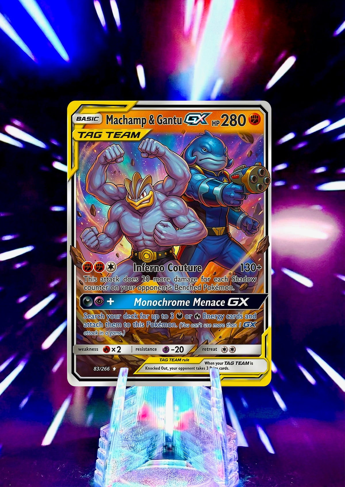 Disney and Pixar Villains Fan Art Custom Pokemon Card Handmade Anime Gift