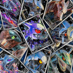Custom Liquid Chrome Pokémon Style Card Personalized Collectible Fan Art