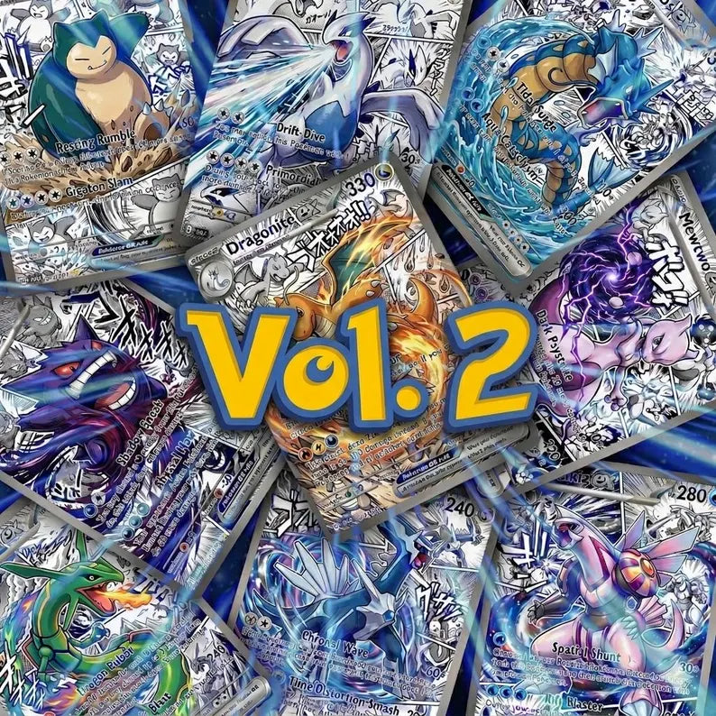 Anime Comic Style Volume 2 | Pokemon Fan Art Trading Card