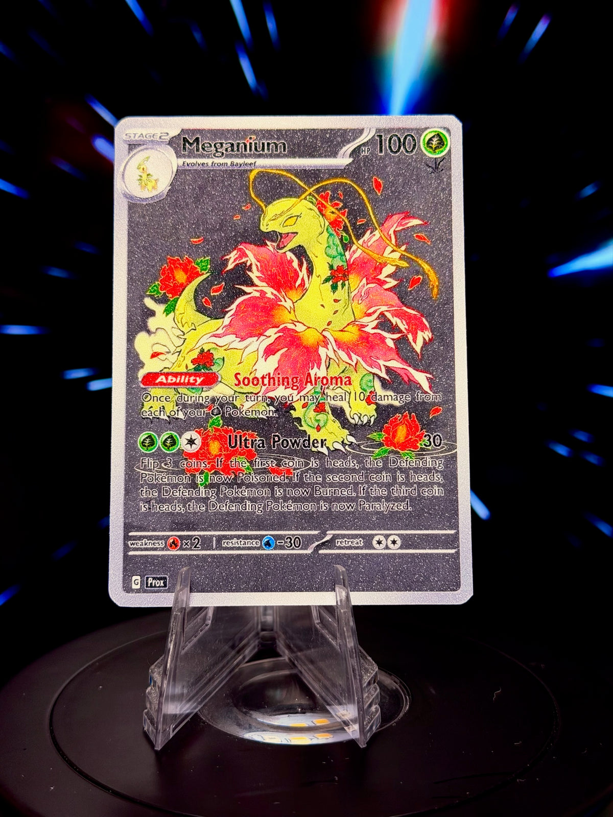 Japanese Style Pokemon Fan Art Trading Card