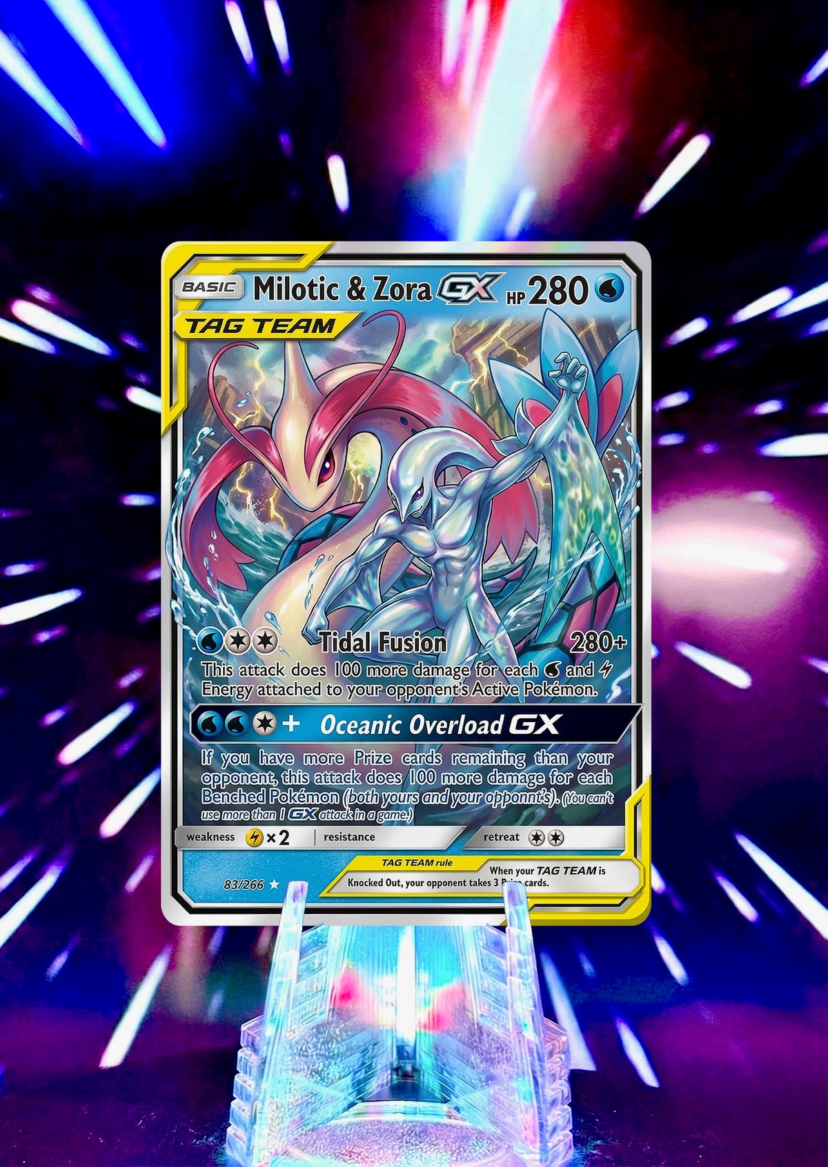 Legend of Zelda: Ocarina of Time & Majora's Mask x Pokémon | Tag Team GX | Custom Fan Art Trading Card