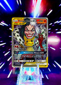 Disney and Pixar Villains Fan Art Custom Pokemon Card Handmade Anime Gift