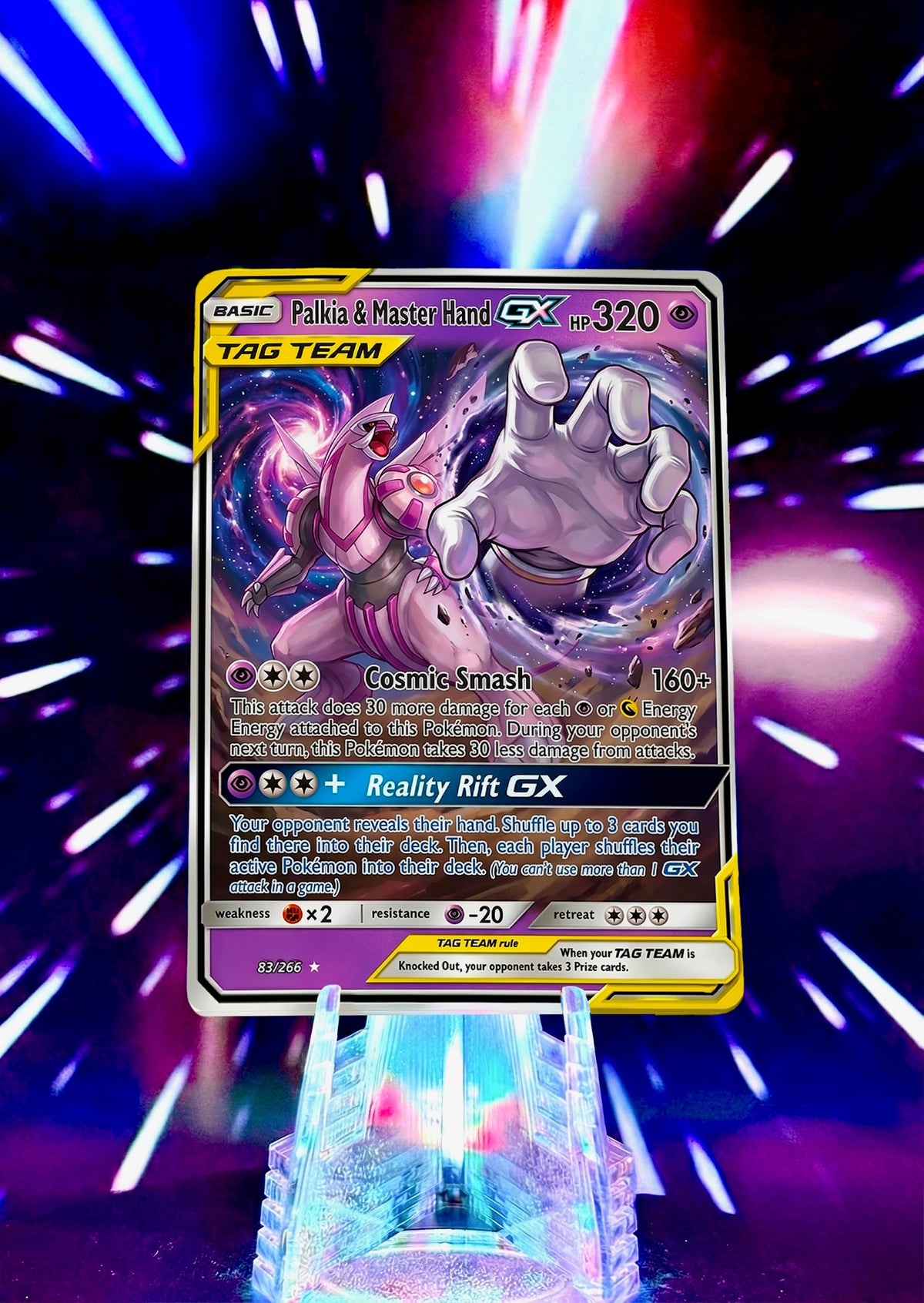 Pokemon and Super Smash Bros Tag Team GX Custom Fan Art Trading Cards